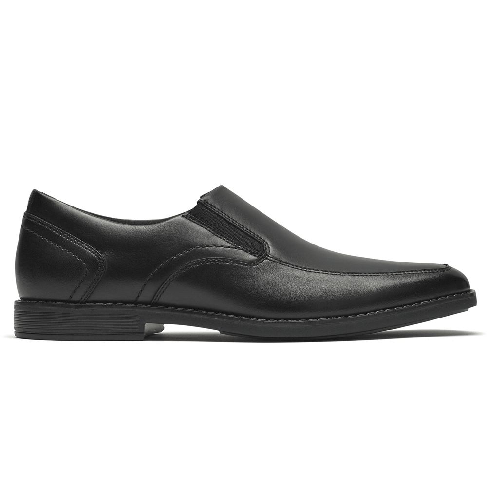 Slip-Ons Homem Rockport Slayter Bike Pretas,Portugal MDVPQ-8941